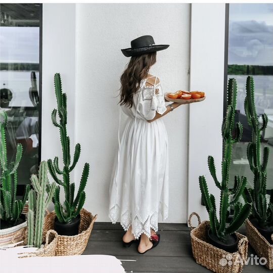 Платье Achers летнее с поясом