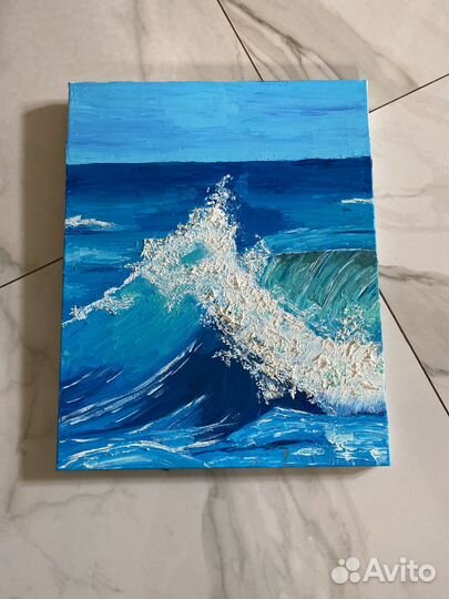 Картина маслом на холсте 