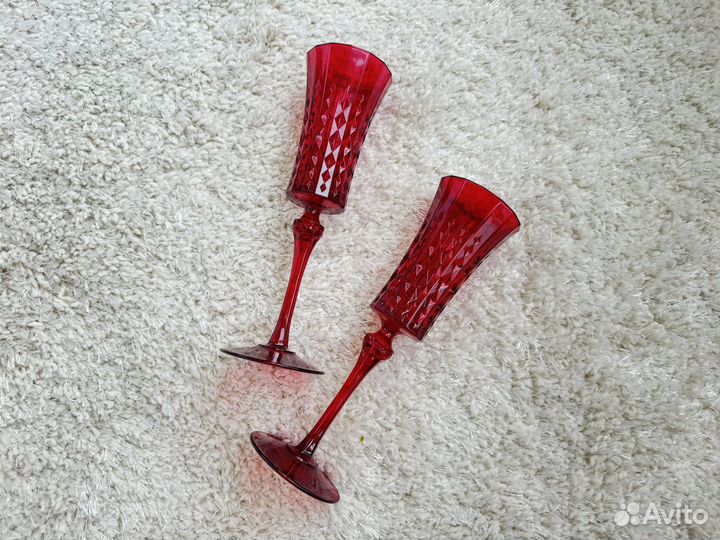 Бокалы фужеры для шампанского вина