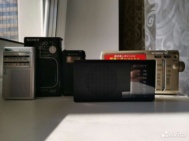 Радиоприемники Sony, Panasonic, Retekess
