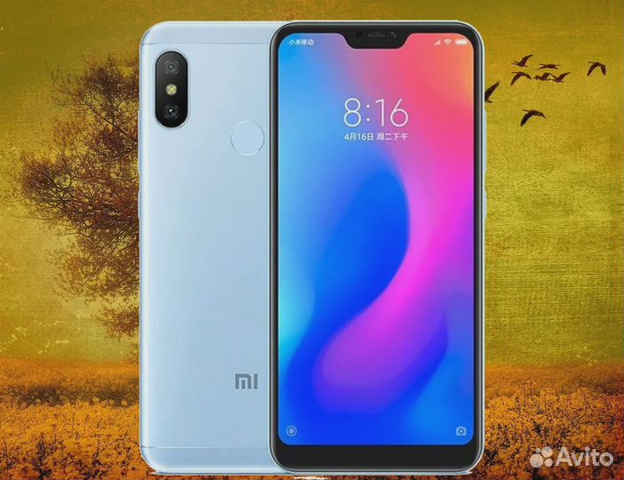 Xiaomi mi A2 lite 4/32 gb blue