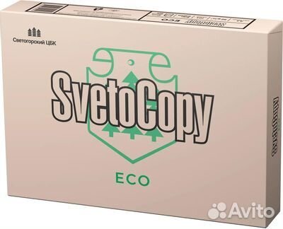 Бумага svetocopy Classic C и ECO, A4