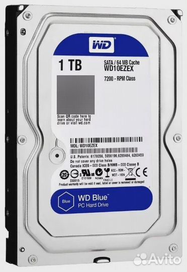 Жёсткий диск (HDD) Western digital WD10ezex