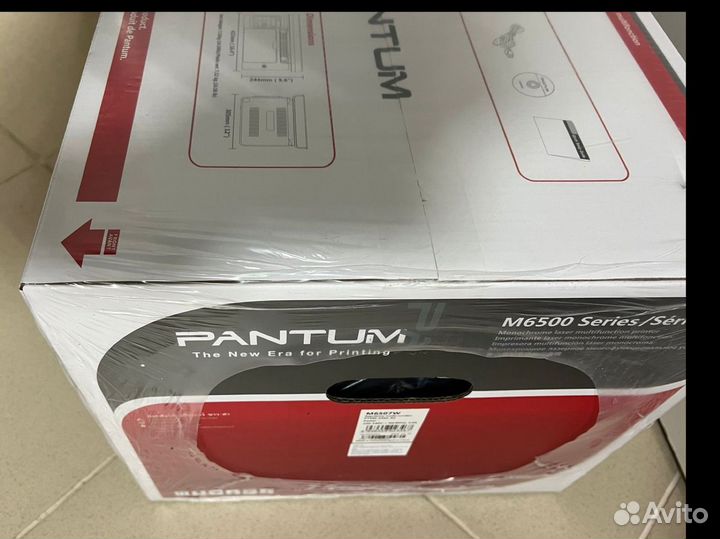 Лазерное мфу Pantum M6507W