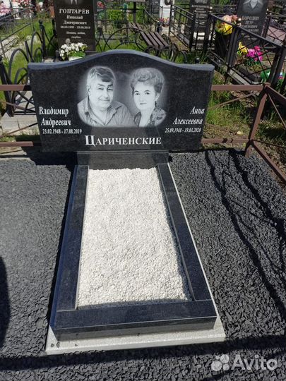 Памятники: любой камень и сложности, уборка