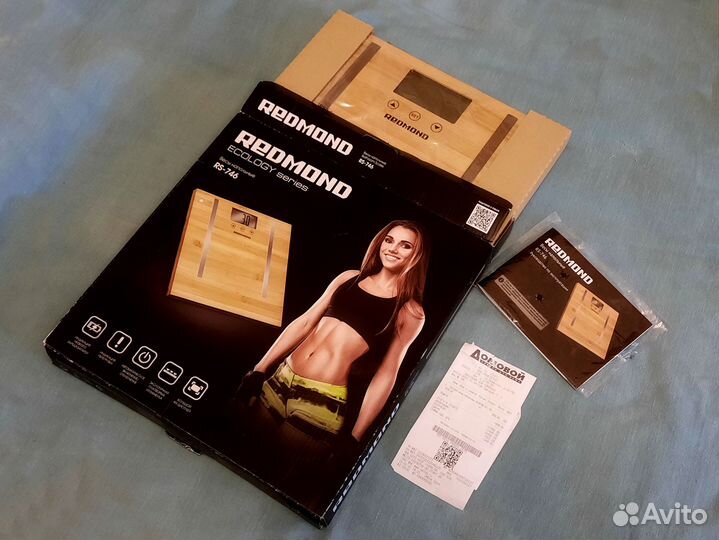 Весы напольные электронные redmond RS-746