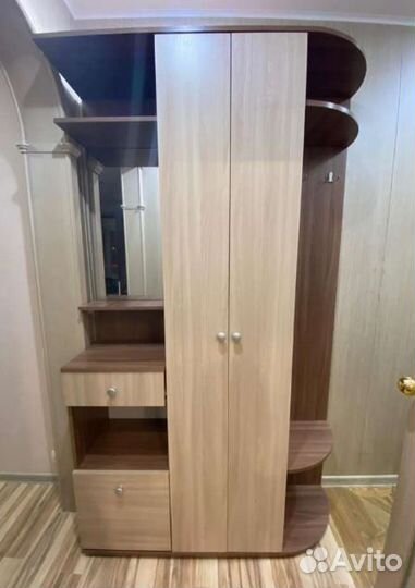 Практичная прихожая Шимо тёмный/шимо светлый