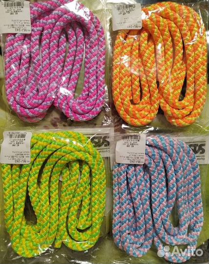 Скакалка sasaki 2.5 метра до роста 140