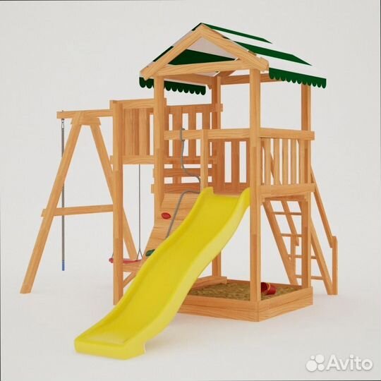 Детская спортивная площадка Савушка в коттедж