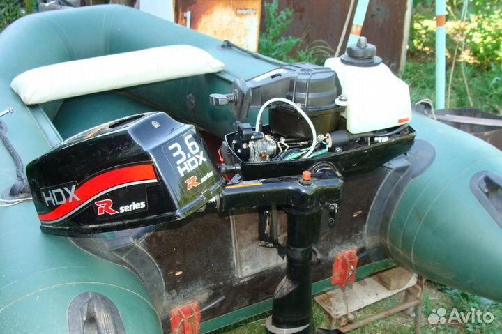 Лодка пвх нептун 260 с мотором HDX 3.6