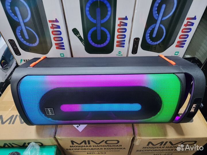 Колонка Mivo MD-652 100W мощная портативная карао