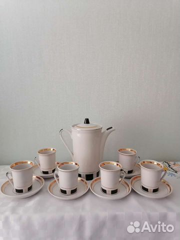 Кофейный сервиз винтаж СССР