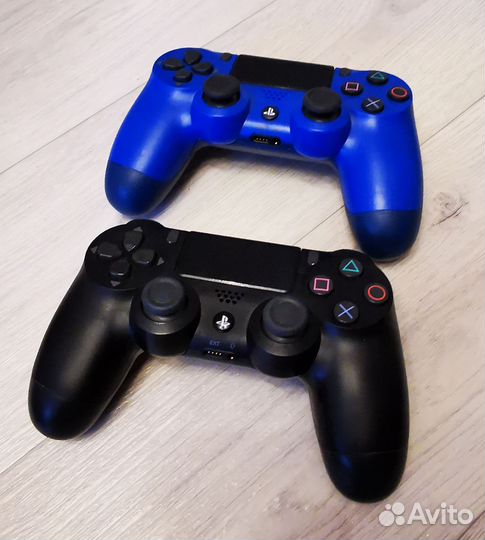 Sony PS4 Slim 1tb / 2 геймпада / 3 ревизия / игры