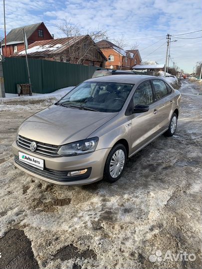 Volkswagen Polo 1.6 AT, 2017, 178 300 км