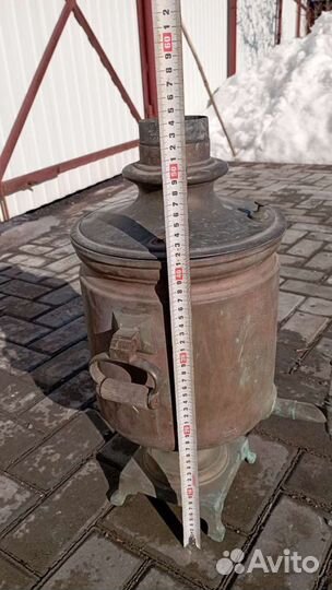 Самовар на дровах старинный