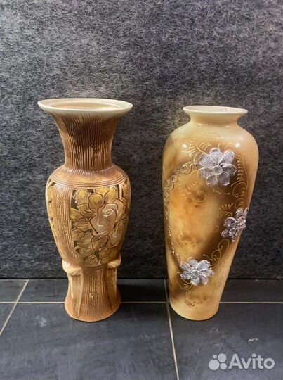 Ваза напольная керамическая, горшки для цветов