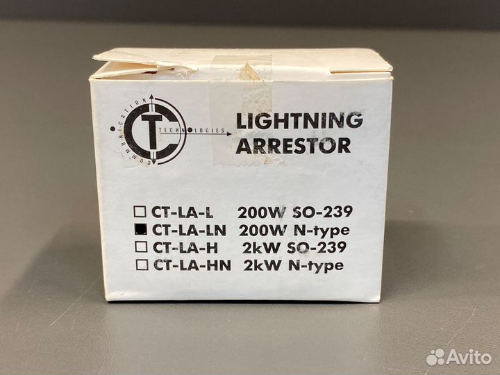 CT-LA-LN 200W Грозоразрядник, новый, 18 шт