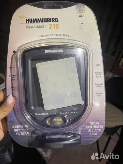 Эхолот humminbird piranhamax 210
