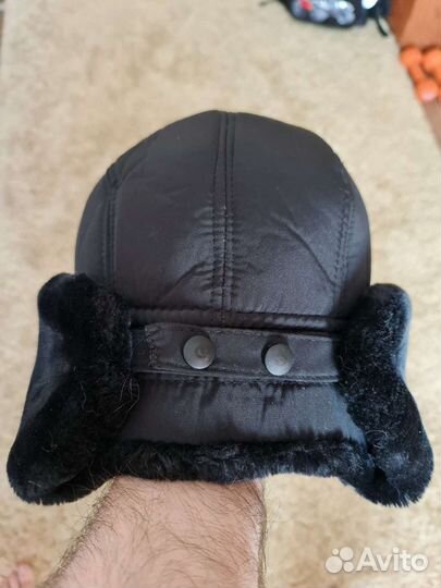 Шапка ушанка мужская новая