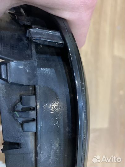 Решетки радиатора (ноздри) bmw x3 g01 черные