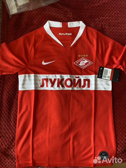 Футболка игровая фк спартак детская