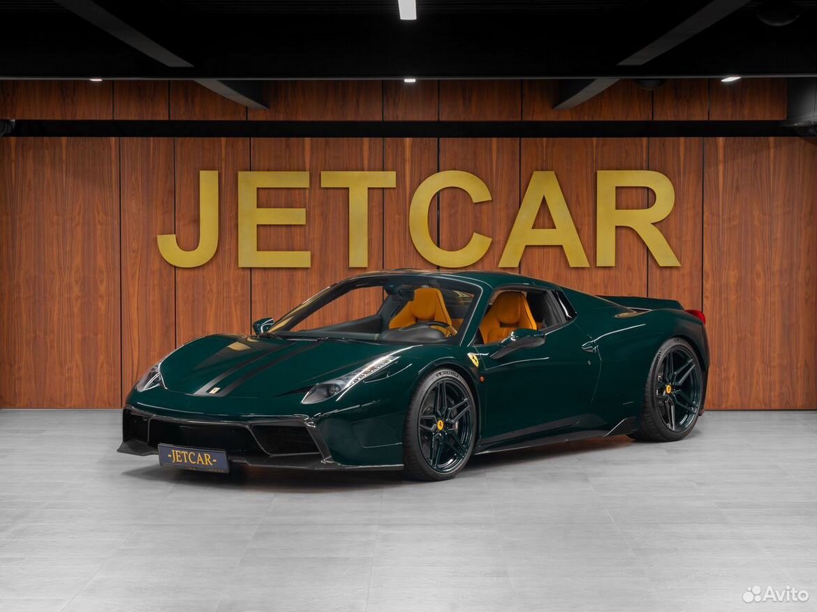 Ferrari 458 Italia 4.5 AMT, 2012, 7 448 км
