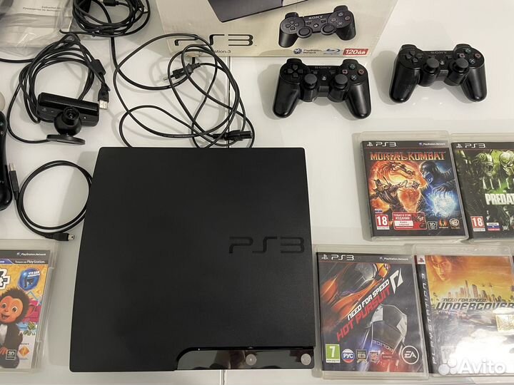 Sony playstation 3 игры/джойстик/контроллер/камера