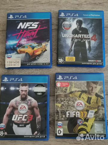 Игры для приставок ps4