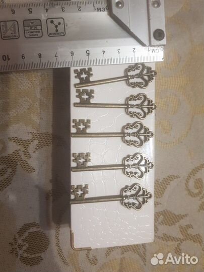 Винтажный ключ. Металл. Старинный ключик-подвеска