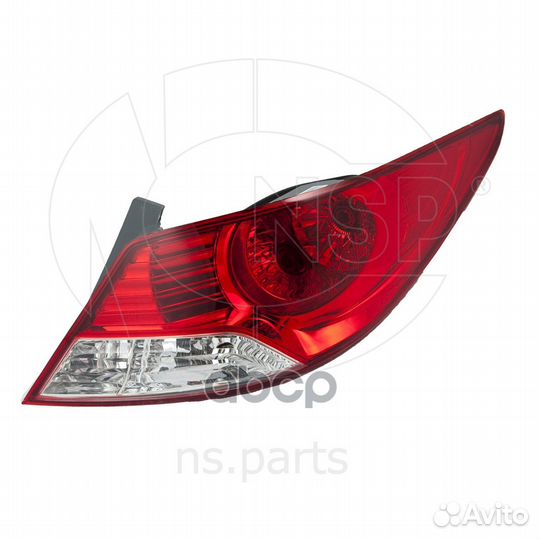 Фонарь задний правый hyundai Solaris (11-14) се