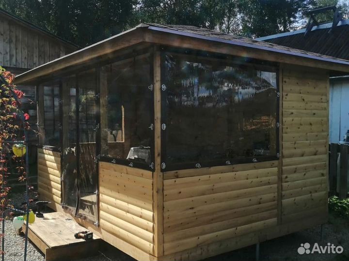 Мягкие окна в дом