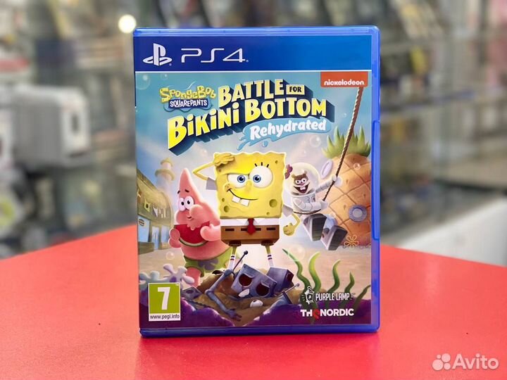 PS4 Губка Боб / SpongeBob SquarePants: Battle For