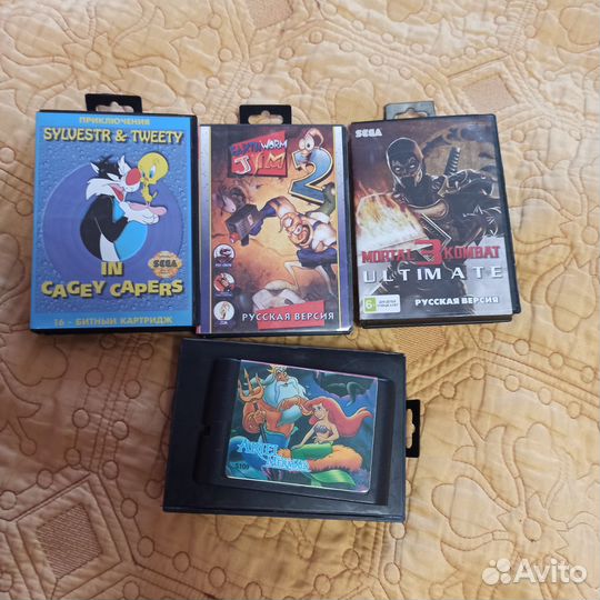 Картриджи sega