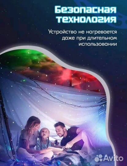 Проектор-ночник Космонавт. Новый
