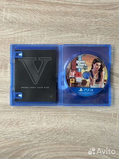 Диски для ps4 игра gta5