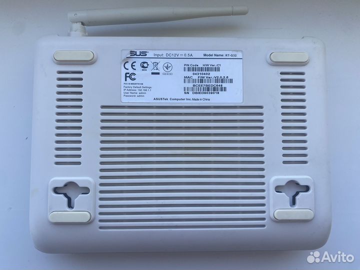 Wifi Роутер Asus RT-G32