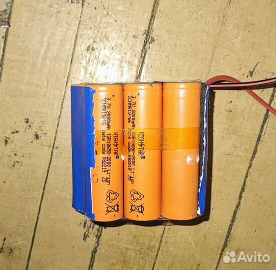 Аккумуляторы 12V li-ion 6Ah, 8Ah