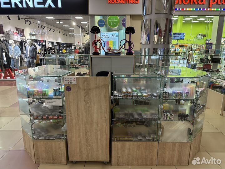 Табачный островок в ТЦ