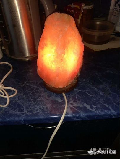 Плафон соляная лампа