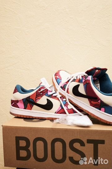 Кроссовки Nike dunk low Parra abstract