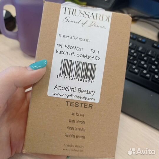 Духи Trussardi Sound of Donna 100мл. тестер