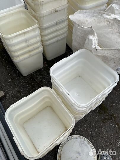 Контейнер с крышкой (Куботейнеры ) 23 л