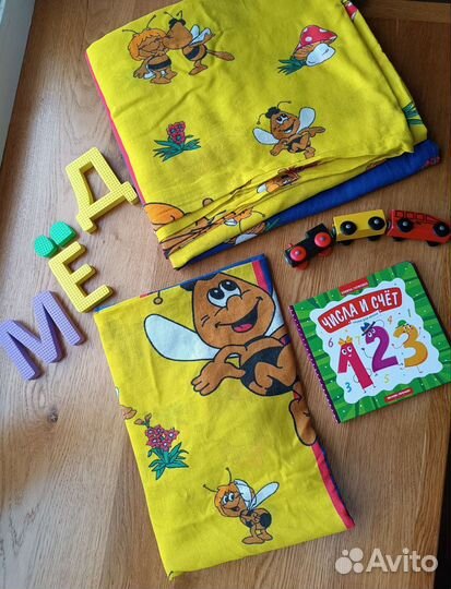 Детское постельное белье новое