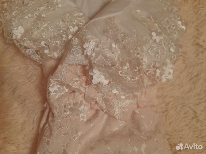 Конверт, платье, повязка, колготки, обувь, боди