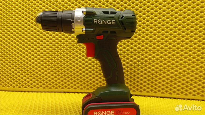 Аккумуляторная дрель range RCD18/2.0-promo (39058)