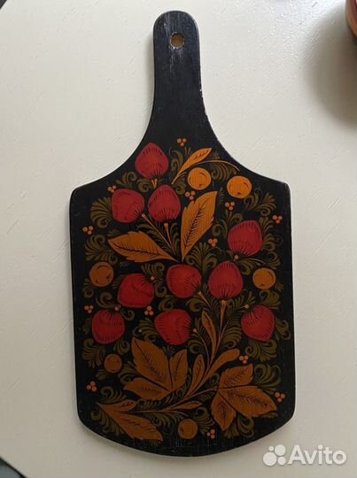 Посуда хохлома ложка шкатулка поднос