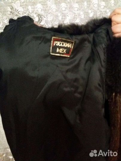 Шуба (нутрия+песец)