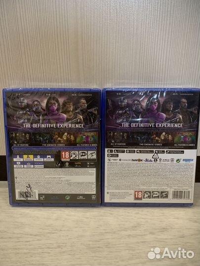 Mortal Kombat 11 Ultimate PS4-PS5, новые в пленке