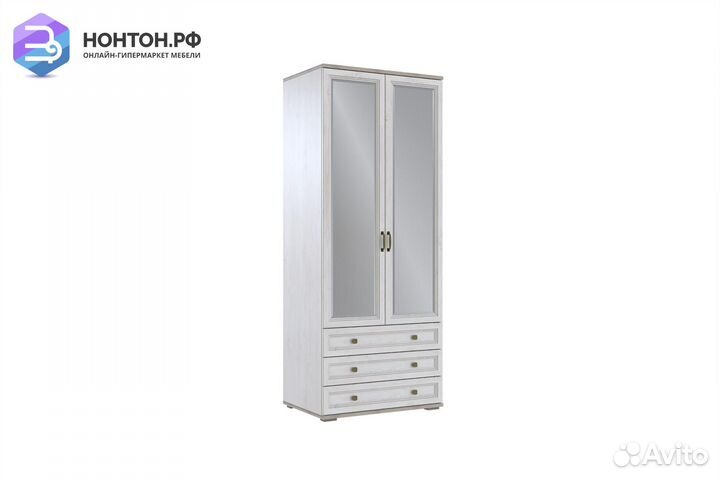 Шкаф с ящиками Александрия шк-209 сосна санторини