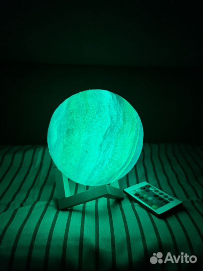 Светильник (ночник) Галактика на пульте, 15см